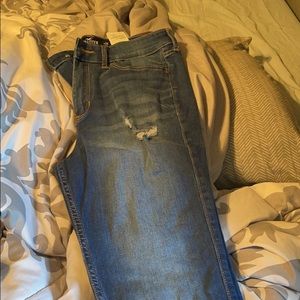 Hollister high-rise super skinny.